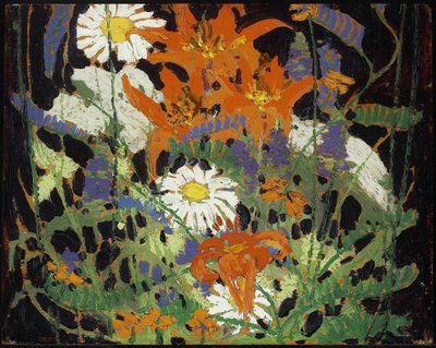 Marguerites, Wood Lilies and Vetch, c.1916 by Tom Thomson